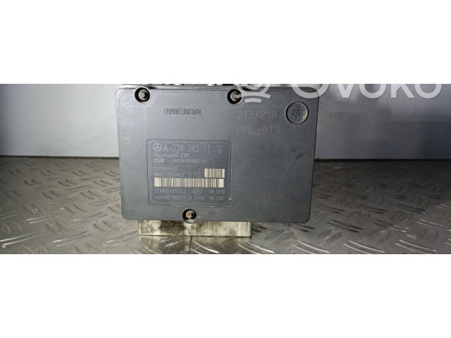 Jednotka ABS A0345457132, 00009549D0   Mercedes-Benz C W203 2005
