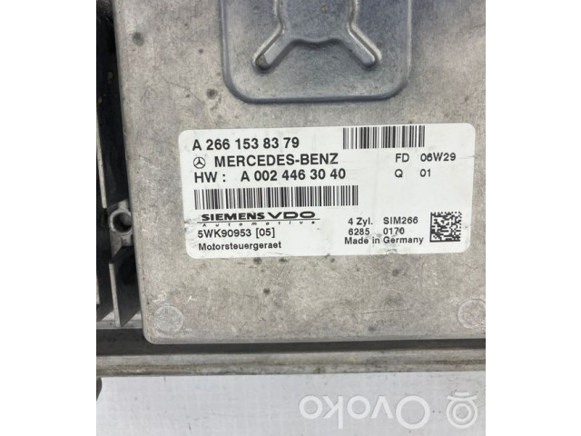 Řídící jednotka A2661538379, 5WK90953   Mercedes-Benz B W245 2006