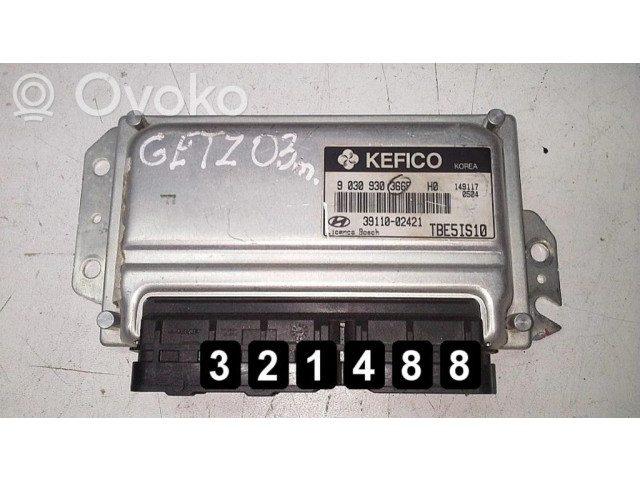 Блок управления двигателя 3911002421   Hyundai Getz