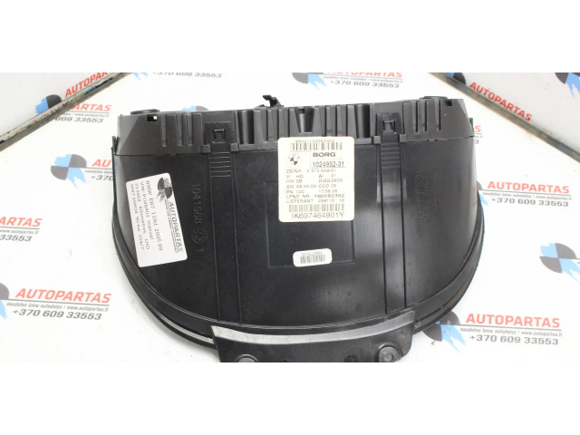 Přístrojová deska  BMW 1 E81 E87 2006 6974649, 1024952  