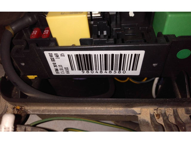 Pojistková skříňka Řídící jednotka BSM 9804848580   Peugeot 308 2013