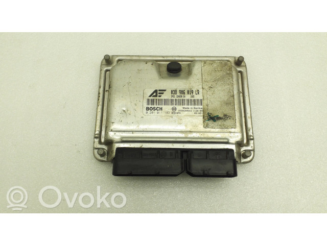 Блок управления двигателя 038906019LR, 0281011143   Ford Galaxy