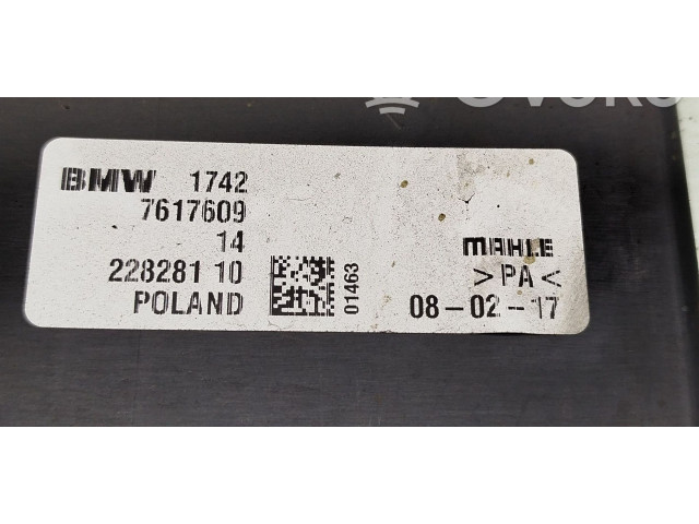Вентилятор радиатора     7617609, 22828110    BMW 2 F22 F23 