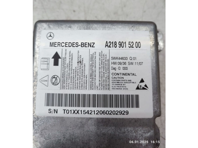 Блок подушек безопасности A2189015200   Mercedes-Benz CLS C218 X218