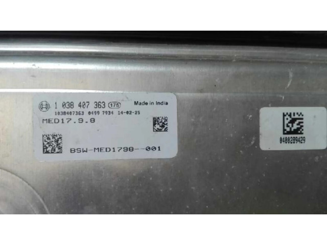 Řídící jednotka 391282BCB0, CENTRALITAMOTORUCE   KIA Ceed 