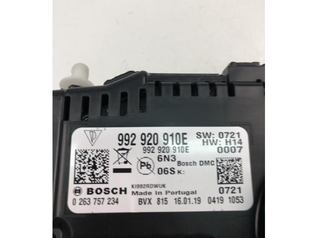 Панель приборов 992920910E, LT1129   Porsche 911 991       