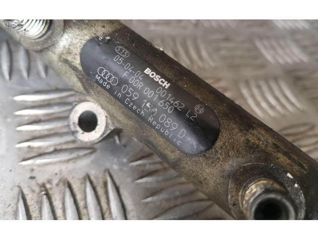 Топливная рампа 059130089D, 059130090J   Audi A6 S6 C6 4F  