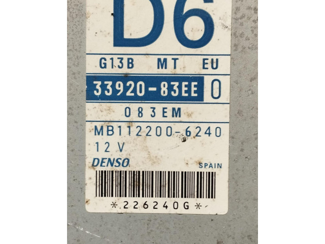 Řídící jednotka 33920-83EE, 33920-83EE   Suzuki Wagon R+ 2004