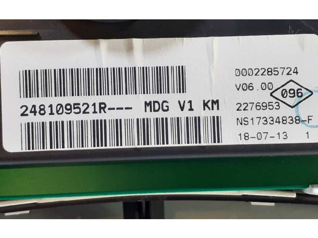 Přístrojová deska  Dacia Dokker 2013 248109521R, NS17334838F  