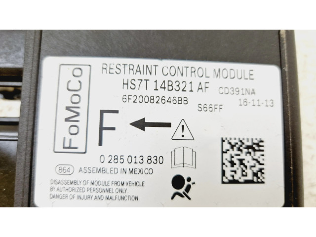 Блок подушек безопасности HS7T14B321, HS7T14B321AF   Ford Fusion II
