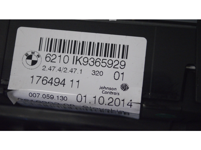 Přístrojová deska  BMW 4 F32 F33 2014 9365929  