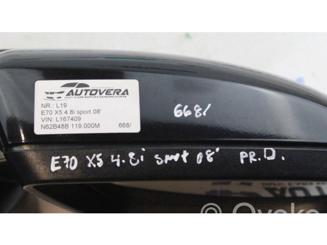 Zpětné zrcátko  levé BMW X5 E70 2006    