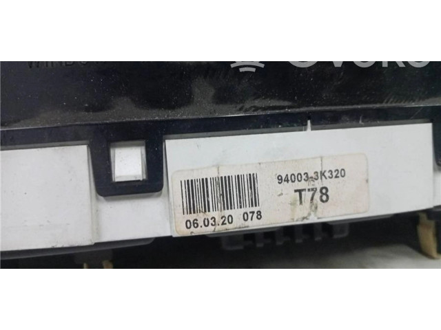 Панель приборов 940033K320, 0090059   Hyundai Sonata       