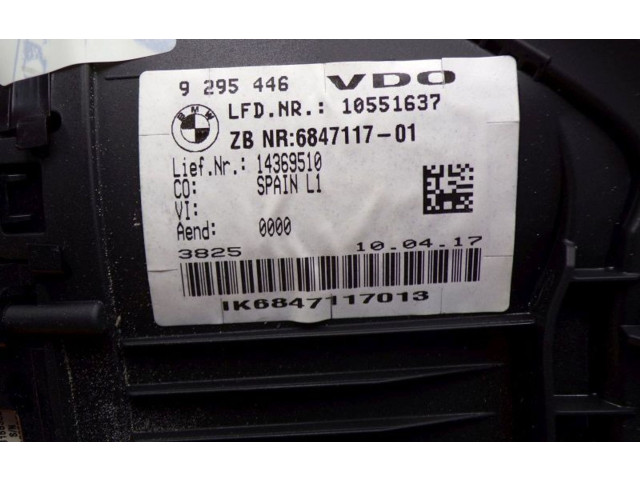 Přístrojová deska  BMW 2 F45 2014 684711701, 684711701  