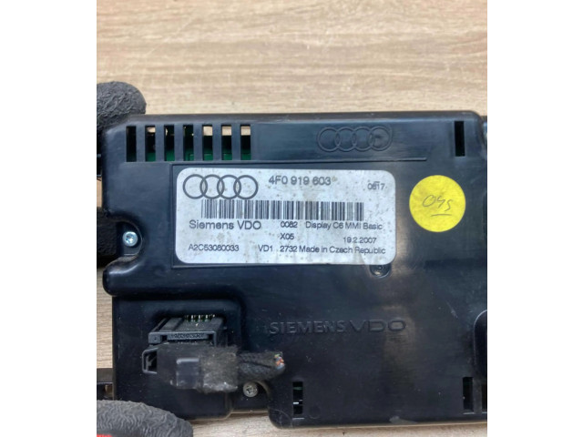 Дисплей    4F0919603, A2C53080033   Audi A6 S6 C6 4F