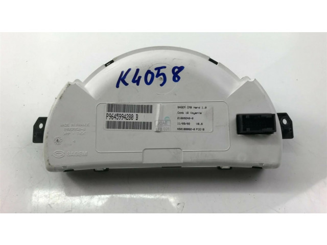 Панель приборов P9645994280B, K4058   Citroen C3       