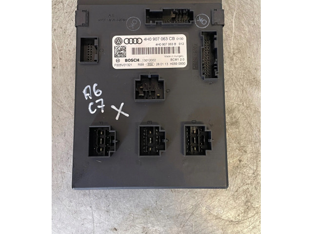 Блок управления АБС 4H0907063CB   Audi A6 C7