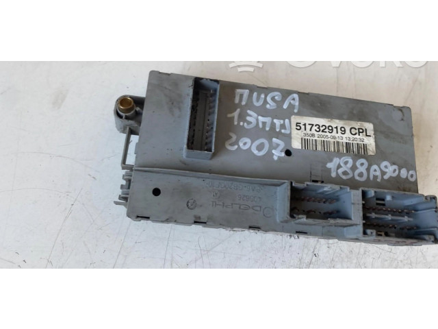  Pojistková skříňka 51754986, 188A9000   Lancia Musa 2007